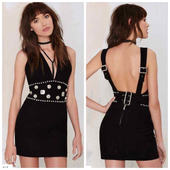 Nasty Gal Dresses & Skirts - NWOT Nasty Gal suede mini dress